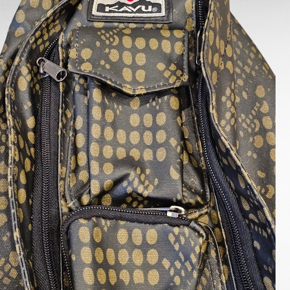 KAVU Sling Ropette Backpack Python Pattern - Picture 3 of 14